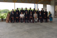 The Board of Management of the University of Colombo School of Computing after the last meeting of the Board, May 2004 attended by Prof. Samaranayake as Director