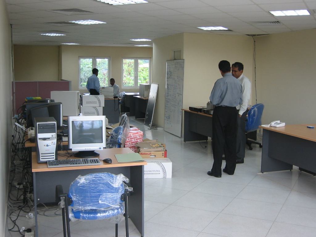 ICTA premises moving into Kirimandala Mawatha, 2003-07-01