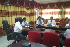 Training and Meeting with higher officials on Teacher HRM system