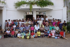 At the farewell party organized by the Welfare Society of the UCSC in May 2004 at White Haven Resort, Wadduwa